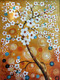 Flower painting  (ART_6706_57999) - Handpainted Art Painting - 24in X 36in