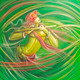 Lord Krishna painting  (ART_6706_58075) - Handpainted Art Painting - 24in X 24in