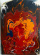 Sacred Element (ART_8131_58109) - Handpainted Art Painting - 12in X 12in