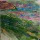 Land kissing sky (ART_8131_58107) - Handpainted Art Painting - 12in X 12in