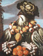 Fruit Man In Winter (PRT_8653) - Canvas Art Print - 15in X 19in