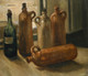 Stillleben Mit F√ºnf Flaschen (1884) By Vincent Van Gogh (PRT_8466) - Canvas Art Print - 21in X 18in