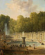 Washerwomen In A Park (1775) By Hubert Robert (PRT_8494) - Canvas Art Print - 28in X 35in