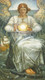 The Angel Of The Sea (1906) By Edward Reginald Frampton (PRT_8606) - Canvas Art Print - 17in X 30in