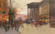 Paris, The Boulevard De La Madeleine In The Evening By Eug√®ne Galien Laloue (PRT_8944) - Canvas Art Print - 19in X 12in