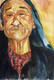 Old Woman From Himachal (ART_585_50238) - Handpainted Art Painting - 8 in X 12in