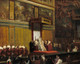 Pope Pius VII In The Sistine Chapel (1814) By Jean Auguste Dominique Ingres (PRT_9142) - Canvas Art Print - 23in X 19in