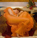 Flaming June (1895) By Frederic Leighton (PRT_9107) - Canvas Art Print - 28in X 29in