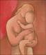 Mother With Child (1934) By Mikul√°≈° Galanda. (PRT_9147) - Canvas Art Print - 24in X 29in