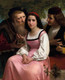 Entre La Richesse Et L‚Äôamour (1869) By WilliamAdolphe Bouguereau (PRT_9232) - Canvas Art Print - 28in X 35in