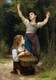 R√©colte De Noisettes (1883) By WilliamAdolphe Bouguereau (PRT_9216) - Canvas Art Print - 28in X 40in