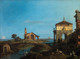 An Island In The Lagoon With A Gateway And A Church (1743 44)by Canaletto (PRT_9333) - Canvas Art Print - 27in X 20in