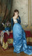 The Letter (1879) By Auguste Toulmouche  (PRT_9310) - Canvas Art Print - 15in X 25in