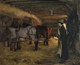 A Stable (1883)by Pascal Adolphe Jean Dagnan-Bouveret (PRT_9332) - Canvas Art Print - 27in X 22in