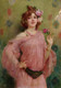 A Beauty In Pink By Marie Felix Hippolyte Lucas (PRT_9325) - Canvas Art Print - 18in X 26in