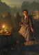 Market By Candlelight By Petrus Van Schendel (PRT_9423) - Canvas Art Print - 19in X 26in