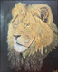 Lion painting (ART_8194_58946) - Handpainted Art Painting - 16in X 20in