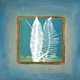 Texture Floral on Green Background ,White Feather,Two Feathers