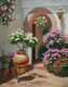Floral painting (ART_8207_59114) - Handpainted Art Painting - 14in X 18in