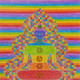 MEDITATING YOGI. (ART_8201_59054) - Handpainted Art Painting - 9in X 9in