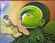 Mother Earth (ART_8166_59233) - Handpainted Art Painting - 19in X 16in