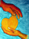 hands, heart, hands with heart, purity, peace, painting depicetong peace