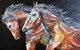 Brotherhood (ART_8237_59493) - Handpainted Art Painting - 36in X 48in