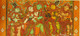 Rasa kreeda (ART_8231_59445) - Handpainted Art Painting - 23in X 10in