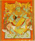 Ma Saraswathi (ART_8231_59443) - Handpainted Art Painting - 17in X 20in