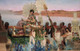 The Finding Of Moses (1904) By Lawrence Alma Tadema (PRT_9838) - Canvas Art Print - 29in X 19in