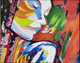 Perceptive (ART_8230_59651) - Handpainted Art Painting - 20in X 16in