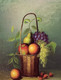 Beautiful Fruits Artwork In Vase  (ARTOHOLIC) (ART_3319_59582) - Handpainted Art Painting - 24in X 36in