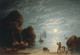 Moonlight Coastal Scene (1836) By Robert Salmon (PRT_9863) - Canvas Art Print - 27in X 19in