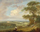 Hackwood Park, Hampshire By Paul Sandby (PRT_9911) - Canvas Art Print - 31in X 25in