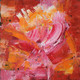 Pink  (ART_8260_60072) - Handpainted Art Painting - 12in X 12in