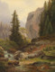 Hunters In The High Mountains By Carl Hash (PRT_10411) - Canvas Art Print - 16in X 21in