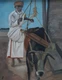 Oman culture (ART_8275_60166) - Handpainted Art Painting - 20in X 24in
