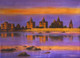 Orchha  (ART_3512_60823) - Handpainted Art Painting - 37in X 27in