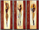 Tribal Flow 5 - 12in x 32in x 3pcs.,RTCSC_21_3632,Tribal Life,Tribal People group,Museum Quality - 100% Handpainted Buy Painting Online in India.