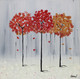 Autumn is here (ART_6625_61026) - Handpainted Art Painting - 12in X 12in