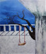 The Swing (ART_8326_61035) - Handpainted Art Painting - 29in X 39in