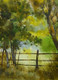 Lonely Trees (ART_7393_61202) - Handpainted Art Painting - 10in X 13in
