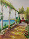 Romantic Walk (ART_5868_61909) - Handpainted Art Painting - 23in X 33in