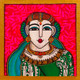Indian mother (ART_5103_61892) - Handpainted Art Painting - 18in X 18in