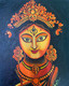 Maa Durga Painting (ART_8339_61998) - Handpainted Art Painting - 12in X 16in