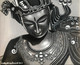 Avalokishvara (ART_8370_62238) - Handpainted Art Painting - 12in X 10in