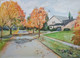 Falls (ART_8343_62206) - Handpainted Art Painting - 20in X 16in