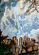 CLOUDED CITY (ART_6175_62598) - Handpainted Art Painting - 30 in X 40in