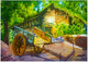 Village vibes (ART_8116_57905) - Handpainted Art Painting - 15in X 10in