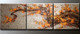 Wonderful Life 6 - 60in X 20in (Details Inside),RTCSC_46_6020,Oil Colors,Tree Life,Yellow Floral Branch,Multi Piece Paintings,Museum Quality - 100% Handpainted - Buy Painting Online in India.